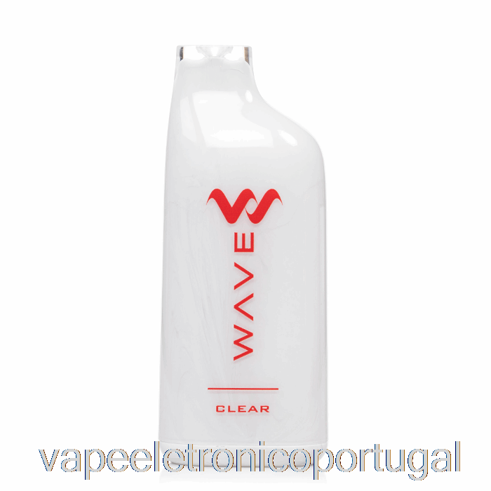 Vape Eletrônico Wavetec Wave 8000 Descartável Transparente